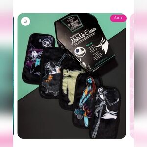 NIB Nightmare Before Christmas Makeup Eraser Mini Pro Set